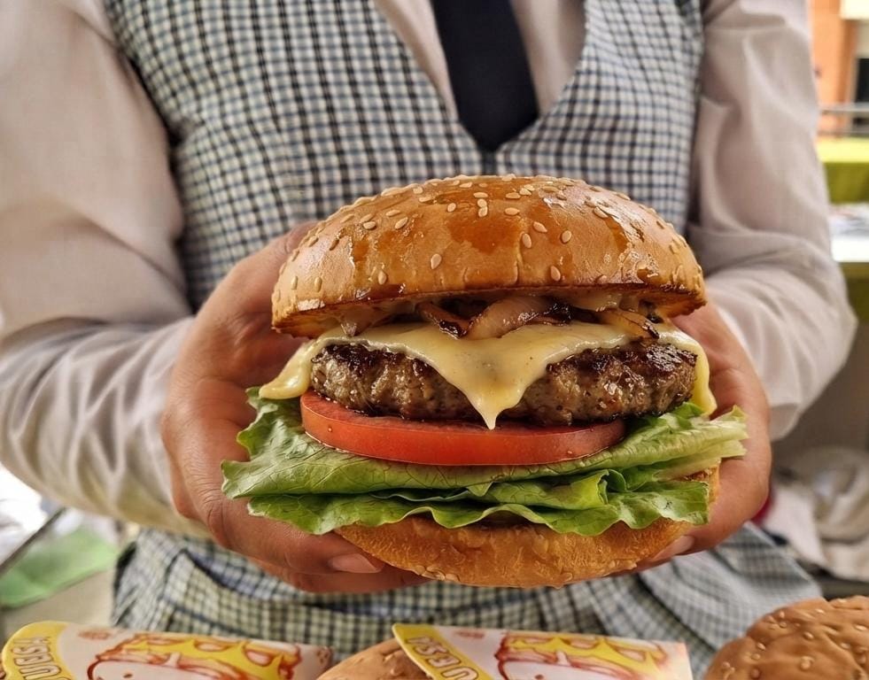 Hamburguesa de lentejas